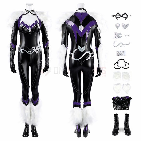 Marvel Rivals Felicia Hardy Cosplay Costumes Black Cat Suits