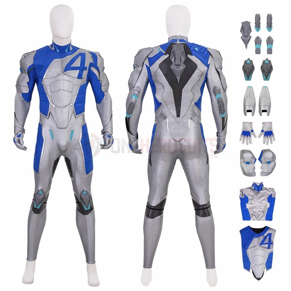 Marvel Rivals Mister Fantastic Cosplay Costumes Reed Richards Top Level Suits