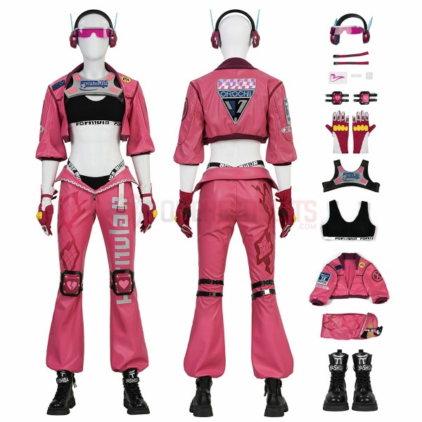 Marvel Rivals Psylocke Cosplay Costumes Fleeting Butterfly Skin Top Level Suits