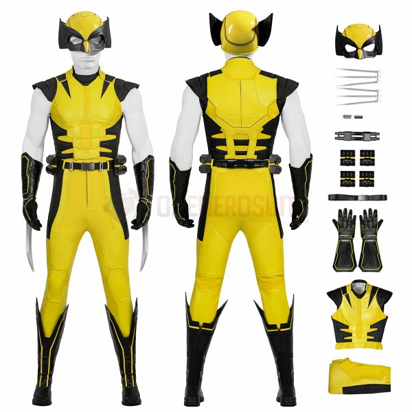 Marvel Wolverine Cosplay Costumes Wolverine Game Top Level Suits
