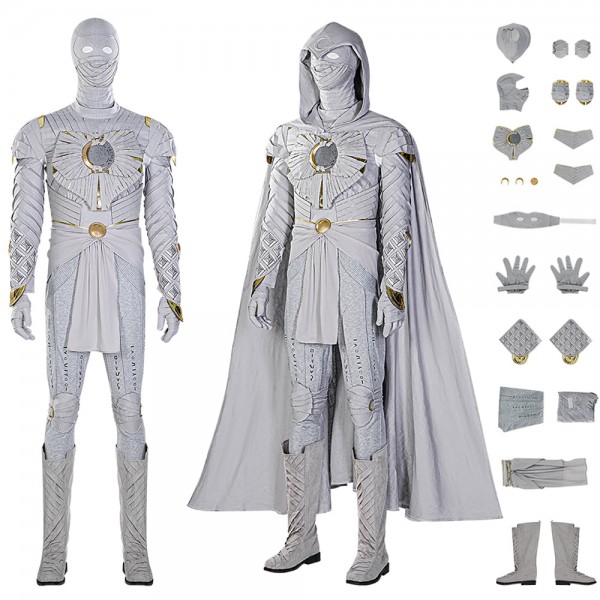 Moon Knight Marc Spector Cosplay Costumes Top Level Suits