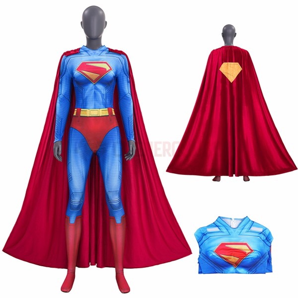 New Clark Legacy Female Cosplay Costumes HD Printed Jumpsuit