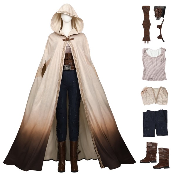 Rebel Moon A Child of Fire Cosplay Costumes Kora Top Level Suits