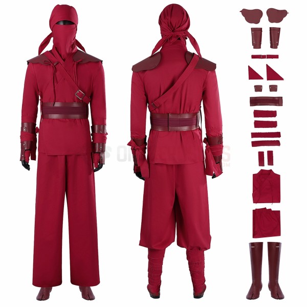Spider-Man 4 Cosplay Costume The Hand Red Suit