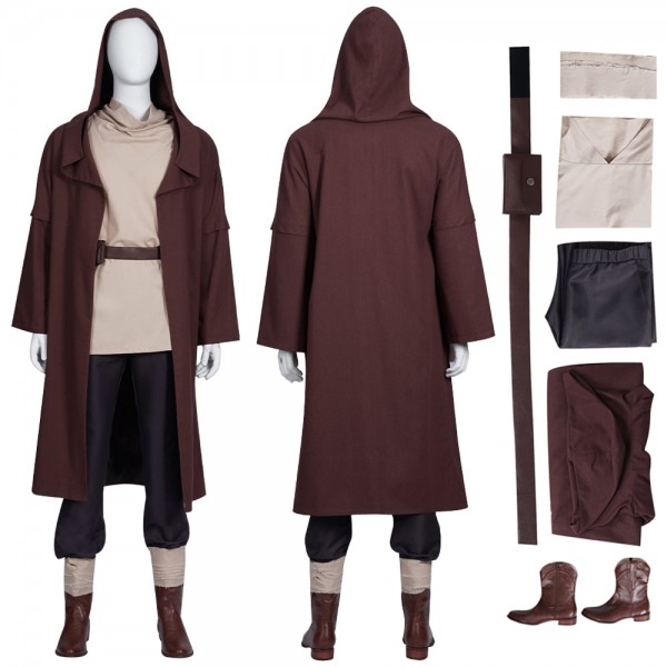 Star Wars Obi Wan Kenobi Cosplay Costumes Robes Suits