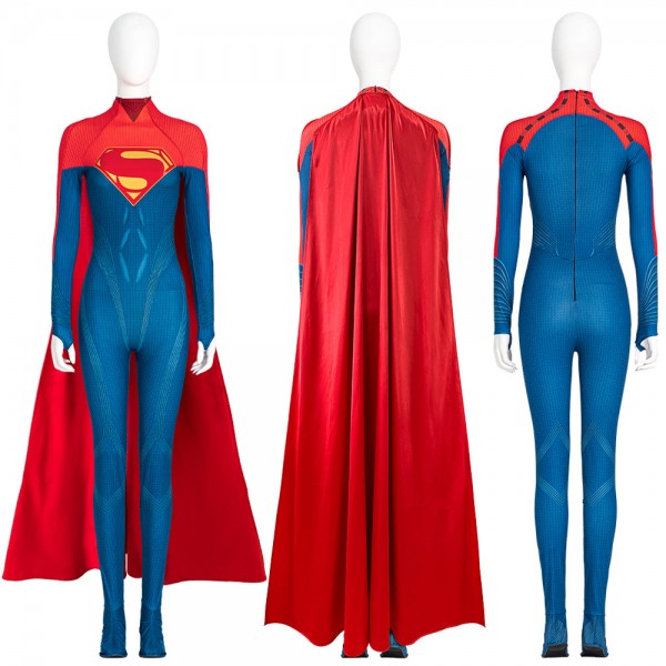 Kara Zor-E Cosplay Costumes Barry Allen Optimized Edition Suits