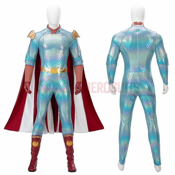 The Boys Season 4 Cosplay Costumes Homelander Ice-Skating Edition Top Level Suits