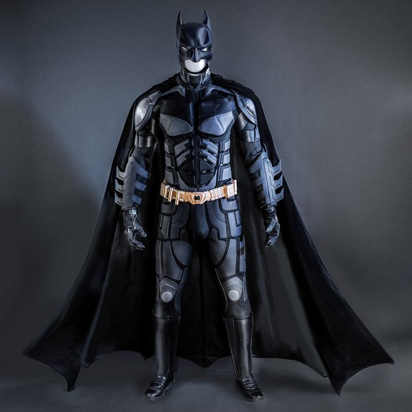 The Dark Knight Bruce Wayne Cosplay Costumes Halloween Male Suits