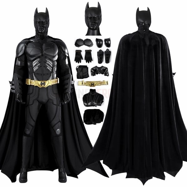 The Dark Knight Rises Bruce Wayne Cosplay Costume Batsuit Cosplay Suit