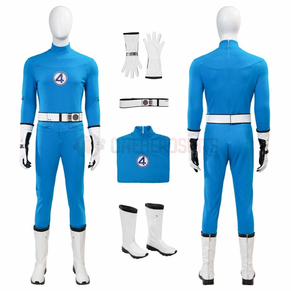 The Fantastic Four First Steps Mister Fantastic Cosplay Costumes Reed Richards Movie Suits