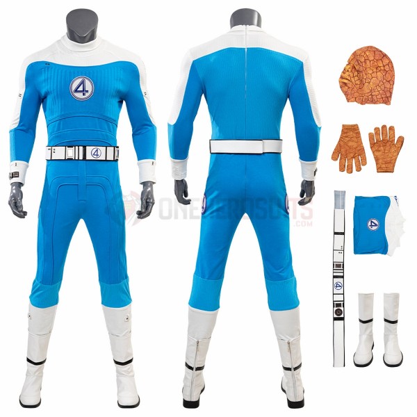 The Fantastic Four First Steps Thing Cosplay Costumes Ben Grimm Movie Suits