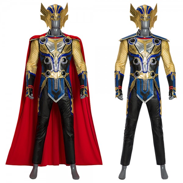 Thor 4 Cosplay Costumes Long Sleeve Edition