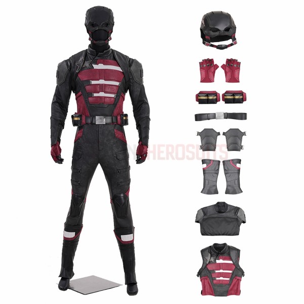 Thunderbolts US Agent Cosplay Costumes John Walker Top Level Suits