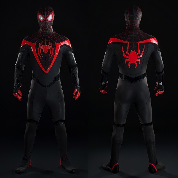 Ultimate Spider-Man Cosplay Costumes Miles Morales Halloween Male Suits