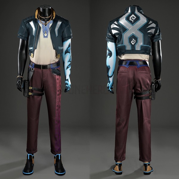 VALORANT Cosplay Costume Veto Sentinel Suit