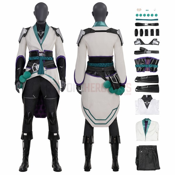 Valorant Sage Cosplay Costumes Sentinel Top Level Suits