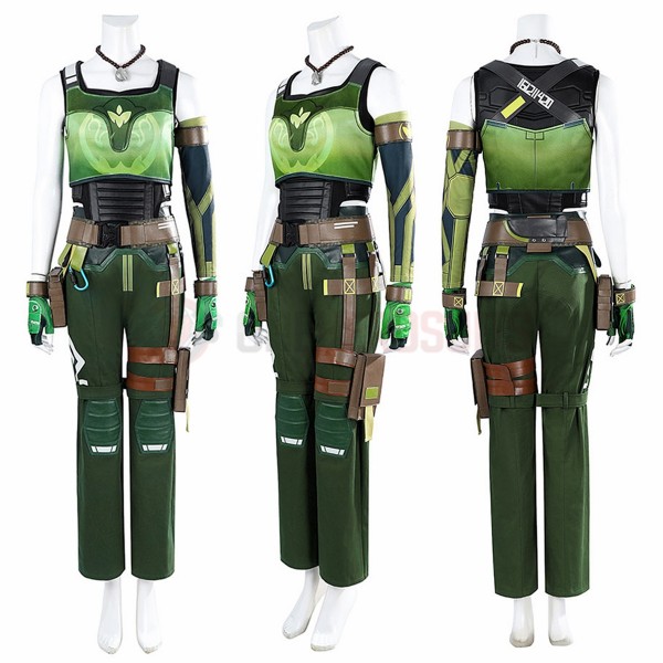 VALORANT Skye Cosplay Costume Halloween Suit