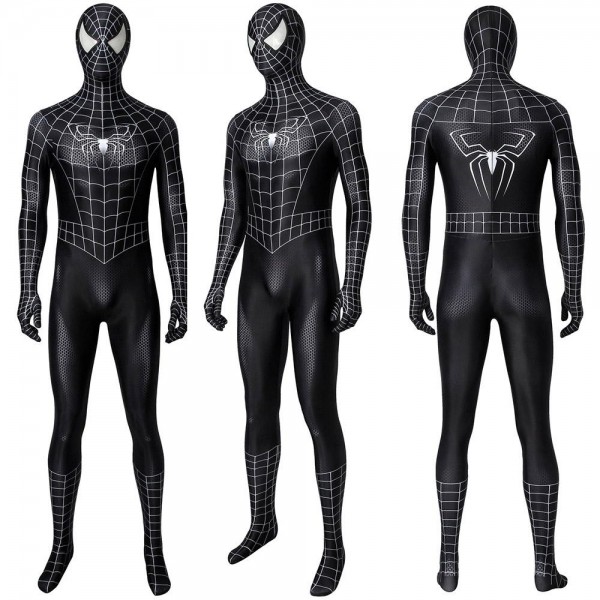 Venom Eddie Brock Cosplay Costume Black Spider-man Suit