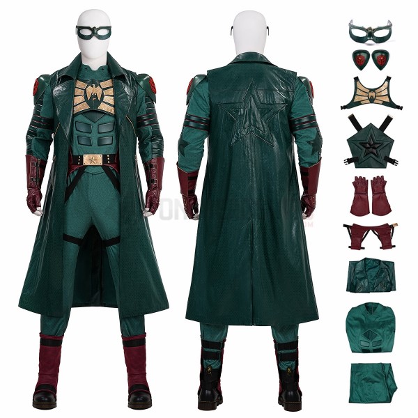 Vought Rising Cosplay Costumes Soldier Boy Top Level Suits