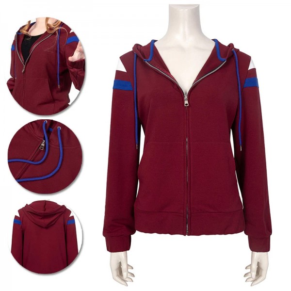 WandaVision Cosplay Hoodies Scarlet Witch Hoodies
