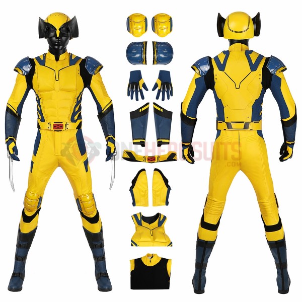 Wolverine Logan Cosplay Costume Deadpool & Wolverine Suit