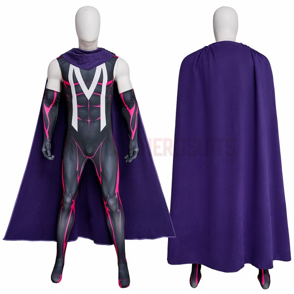 X-Men '97 Magneto Cosplay Costumes HD Printed Suits