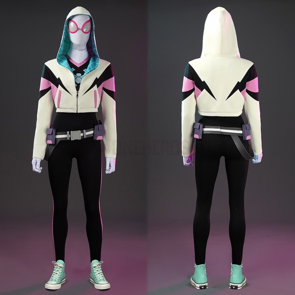 Your Friendly Neighborhood Spider-Man Season 2 Cosplay Costumes Gwen Suits