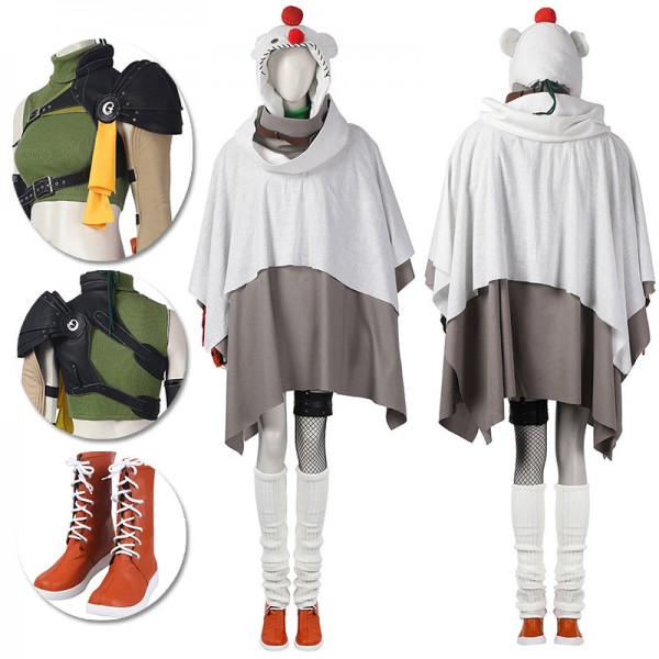Yuffie Cosplay Costumes FF8 Remastered Intergrade Ver.2 OneHeroSuits