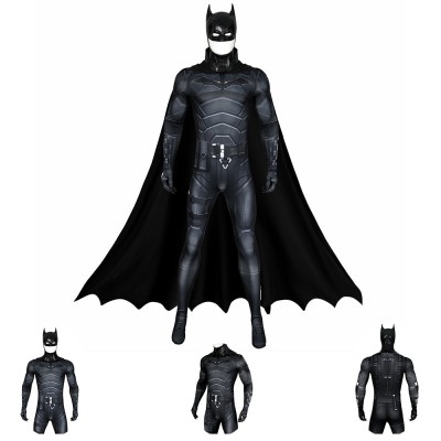 2022 Bruce Wayne Cosplay Costumes Bruce Wayne Cotton Jumpsuits