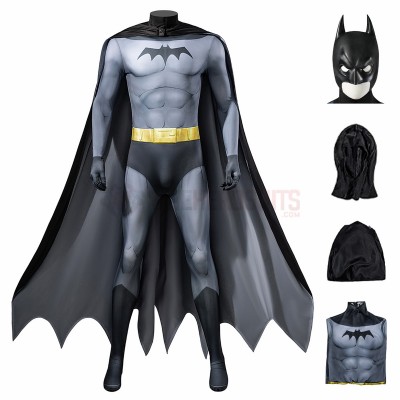 2024 Bruce Wayne Caped Crusader Cosplay Costumes Bruce Wayne Jumpsuits