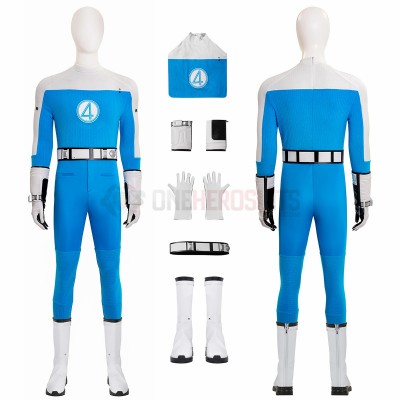 2025 The Fantastic Four First Steps Human Torch Cosplay Costumes Jonathan Storm Suits