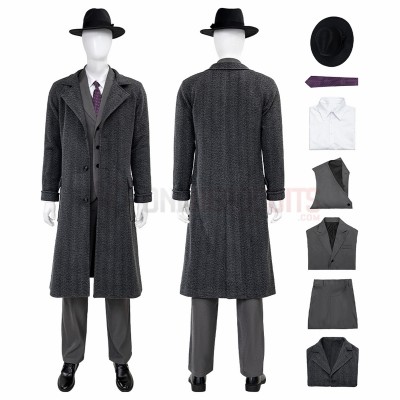 2026 Spider-Man Noir Cosplay Costumes Noir Top Level Suits