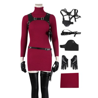Ada Wong Cosplay Costumes Resident Evil 4 Remake Suits