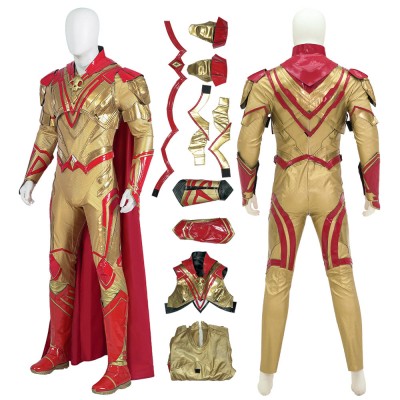 Adam Warlock Cosplay Costumes With Red Cloak