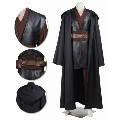 Anakin Skywalker Cosplay Costumes Star Wars Movie Level Suit