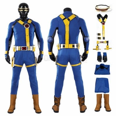 Avengers Doomsday Cyclops Cosplay Costume Scott Summers Cotton Suit