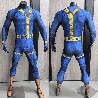 Avengers Doomsday Cyclops Cosplay Costume Scott Summers Spandex Bodysuit