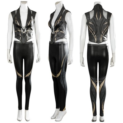 Baldur's Gate 3 Cosplay Costumes Shadowheart Black Suits