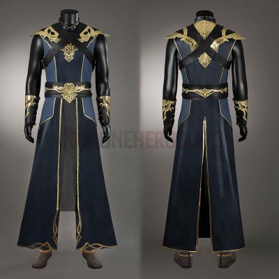 Baldur's Gate 3 Cosplay Costumes The Dark Urge Sorcerer Robe Suits