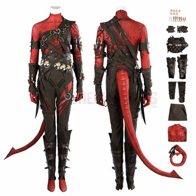 Baldur's Gate 3 Karlach Cosplay Costume