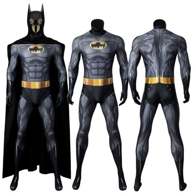 Bruce Wayne Cosplay Costume The Animated Series S1 Spandex Bodysuit