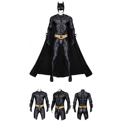 Bruce Wayne Cosplay Costumes The Knight of Dark Cotton Bodysuits