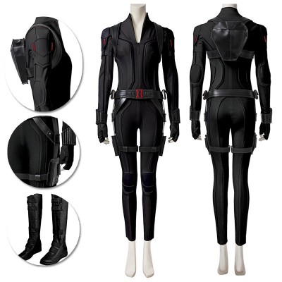 Black Widow Cosplay Costumes Natasha Romanoff Black Cosplay Suit