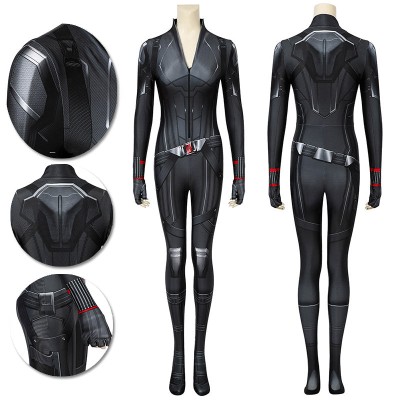 Black Widow Spandex Cosplay Suit For Female Cosplayers