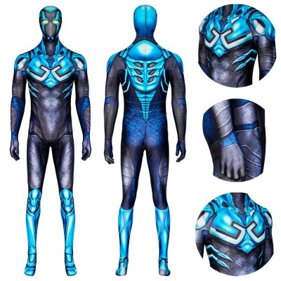 Blue Beetle Movie Level Cosplay Jumpsuits