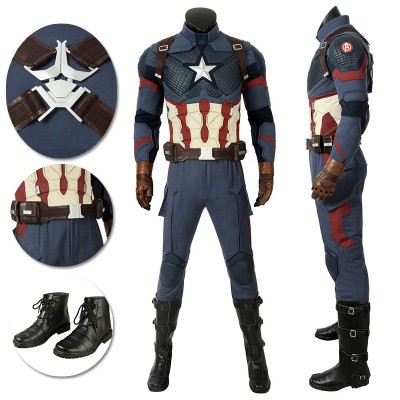 Captain America Cosplay Costumes Avengers 4 Endgame Cosplay Suit