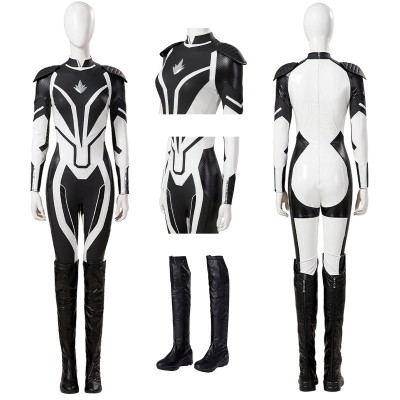 Captain Marvel 2 Cosplay Costumes Monica Rambeau Leather Suits