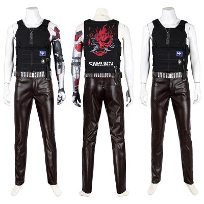 Cyberpunk 2077 Cosplay Costumes Johnny Silverhand Suits