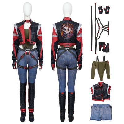 Cyberpunk 2077 Cosplay Costumes Panam Palmer Top Level Suits