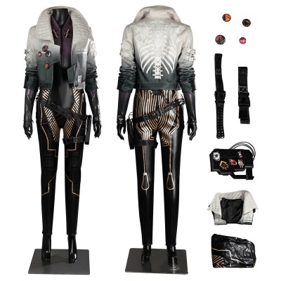 Cyberpunk 2077 Phantom Liberty Cosplay Costumes Song So Mi Suits